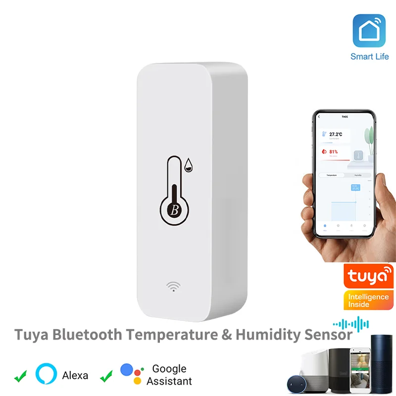 Tuya BT Smart Temperature Humidity Sensor Indoor Hygrometer