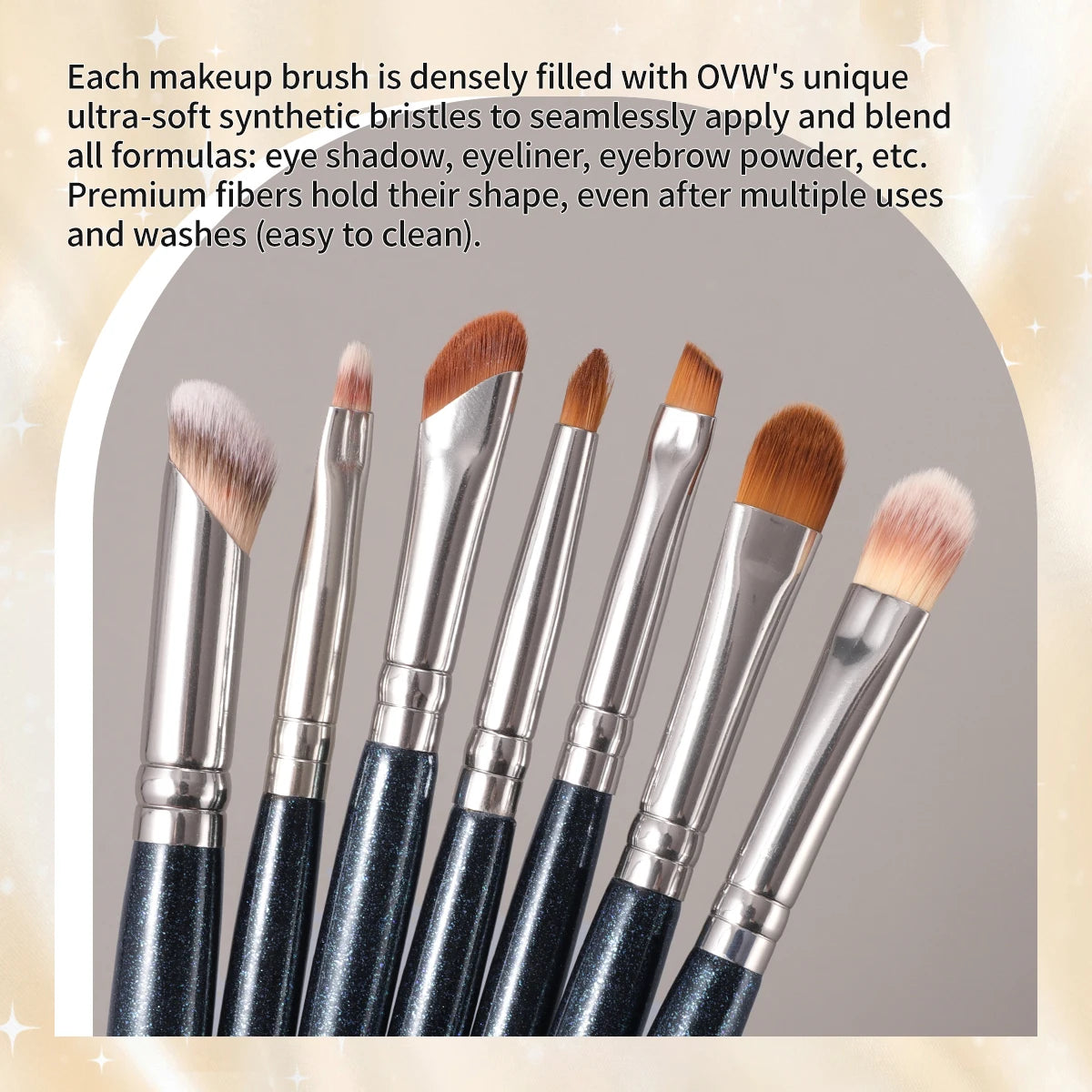 OVW Makeup Brushes set 29/24PCS Professional  Foundation Blender