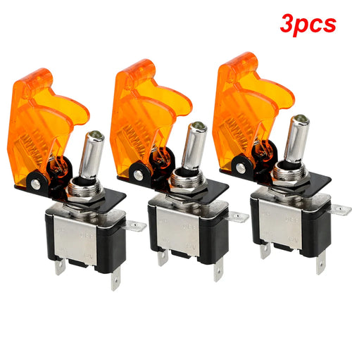 12V SPST Toggle Rocker Switch LED Light for Ignitions Boost Marine
