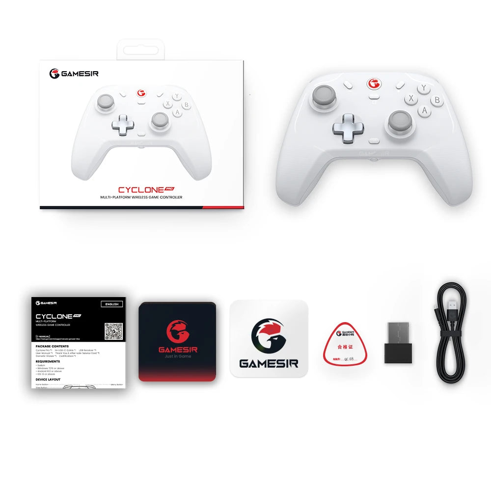 GameSir T4 Cyclone Pro Wireless Switch Controller Bluetooth Gamepad