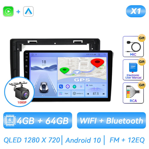 For Citroen C2 C3 2001 2002 2003 - 2010 Android Car Radio Multimedia