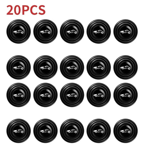 20pcs Car Door Silicone Anti Shock Pad Universal Trunk Sound