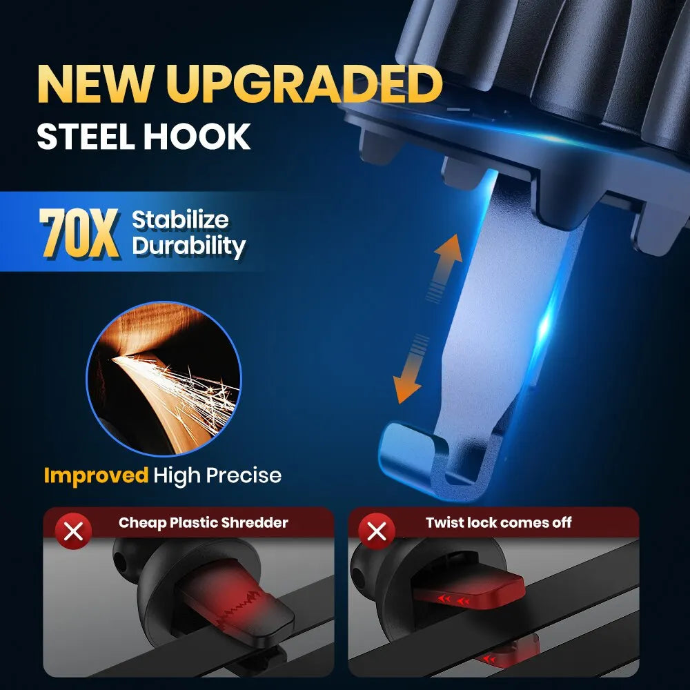 TOPK Car Phone Holder Air Vent Car Phone Holder Mount 360° Rotation,