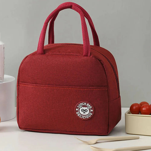 Lunch Bag Outdoor Portable Men's And Women's Aluminum Foil Thickened