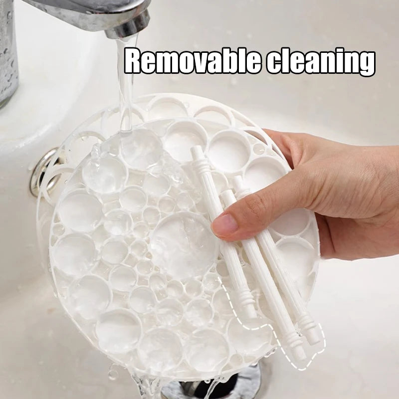 45 Hole Makeup Brush Storage Rack Brush Storage Box Detachable And