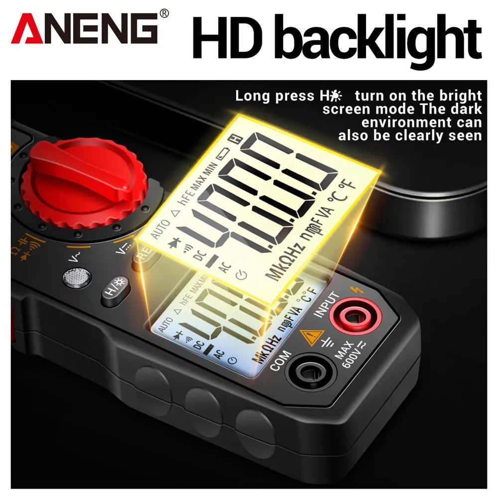 ANENG ST181 Clamp Meter 4000 Counts Current Ammeter Tester Digital