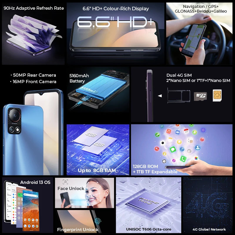 [World Premiere] HOTWAV Note 13 Smartphone 6.6'' HD+ 90Hz Android 13