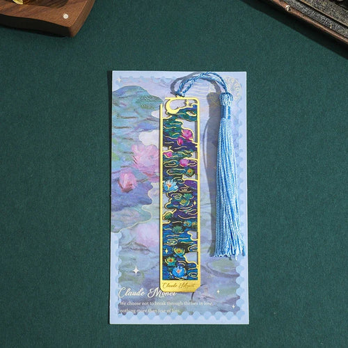 4 Colors Metal Sunflower Hollow Bookmark Chinese Style Creative