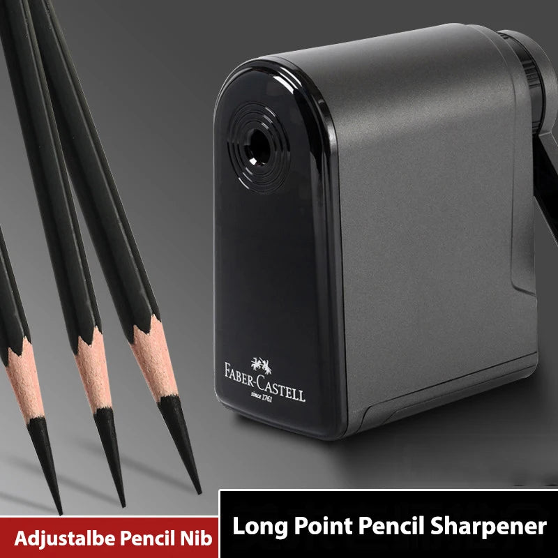 Faber Castell Artists Long Point Pencil Sharpener Manual for Art