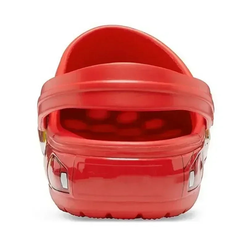 Disney Aoger Lightning Mcqueen Pixar Cartoon Solid Waterproof Slippers