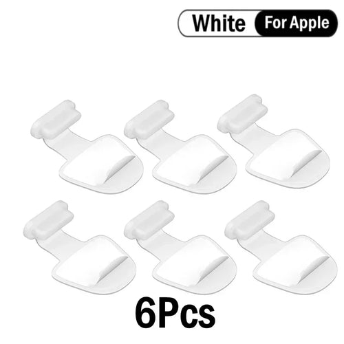 2/4/6PCS Charging Port Anti-Dust Dirt Plug for IPhone Samsung USB
