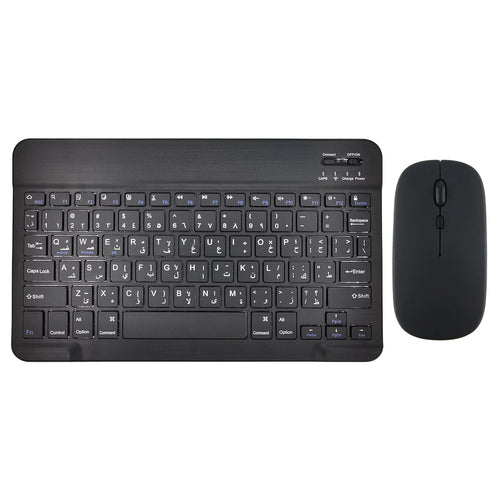Bluetooth Wireless Keyboard Mouse Russian Spanish Korean For iPad