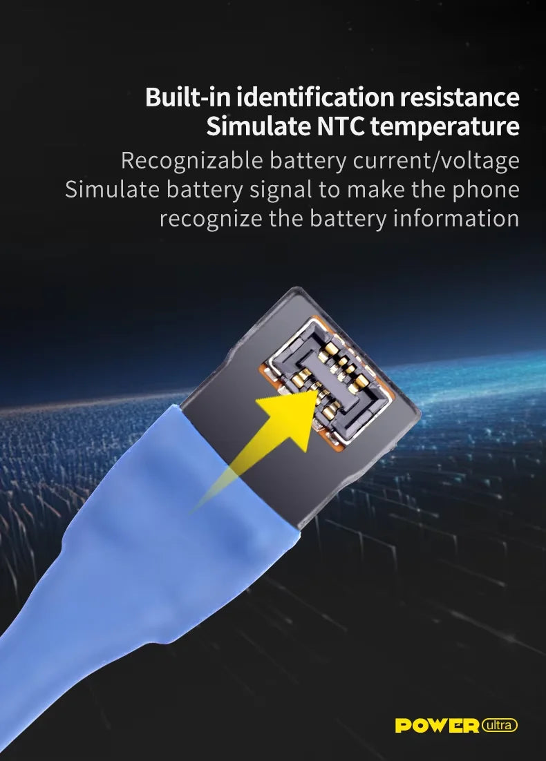 MECHANIC Android Power Supply Test Cable Mobile Boot Line For iPhone