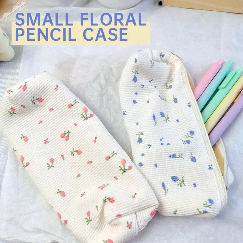 Cute Flower Pencil Bag The Small Fresh Pencil Case Kawaii Pencil Pouch