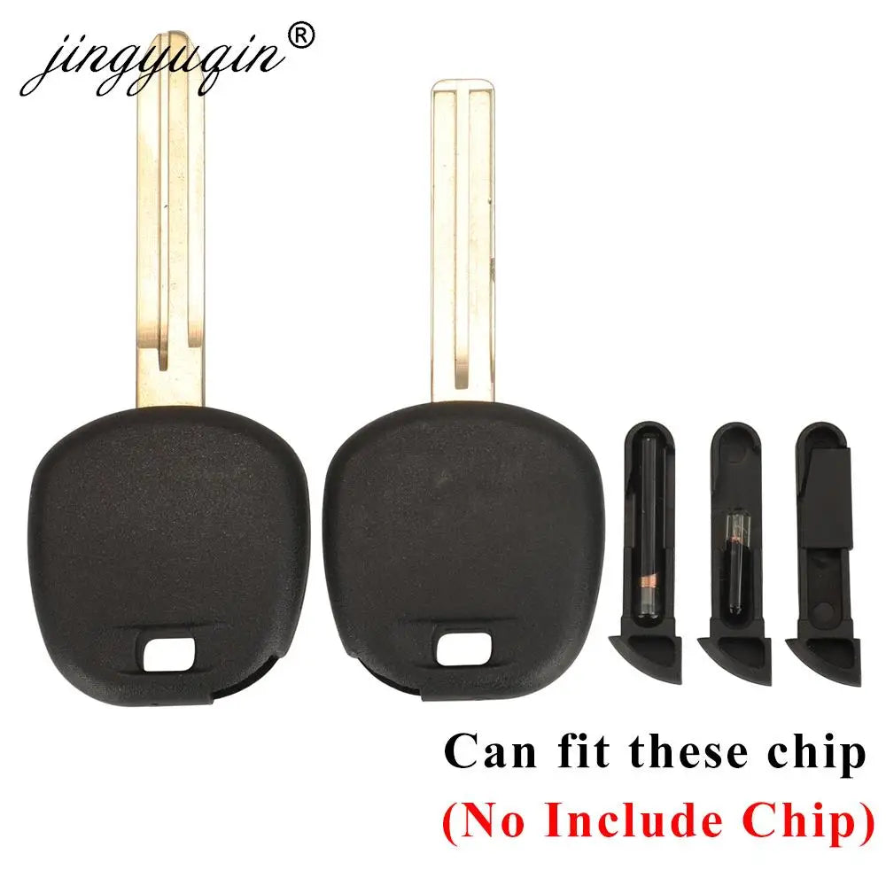 jingyuqin 10pcs/lot Replacement Key Case For Toyota Corolla Yaris