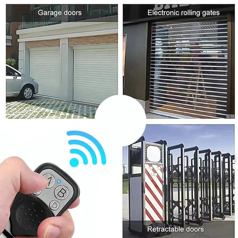 433MHz Remote Control Car Key Garage Door Gate Opener Remote Control