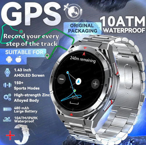 2025 New for HUAWEI Original Premium GPS SmartWatch Ultra HD AMOLED