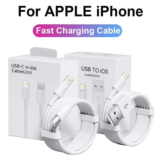 Original 30W USB Cable For Apple iPhone 14 13 12 11 Pro Max 7 8 Plus