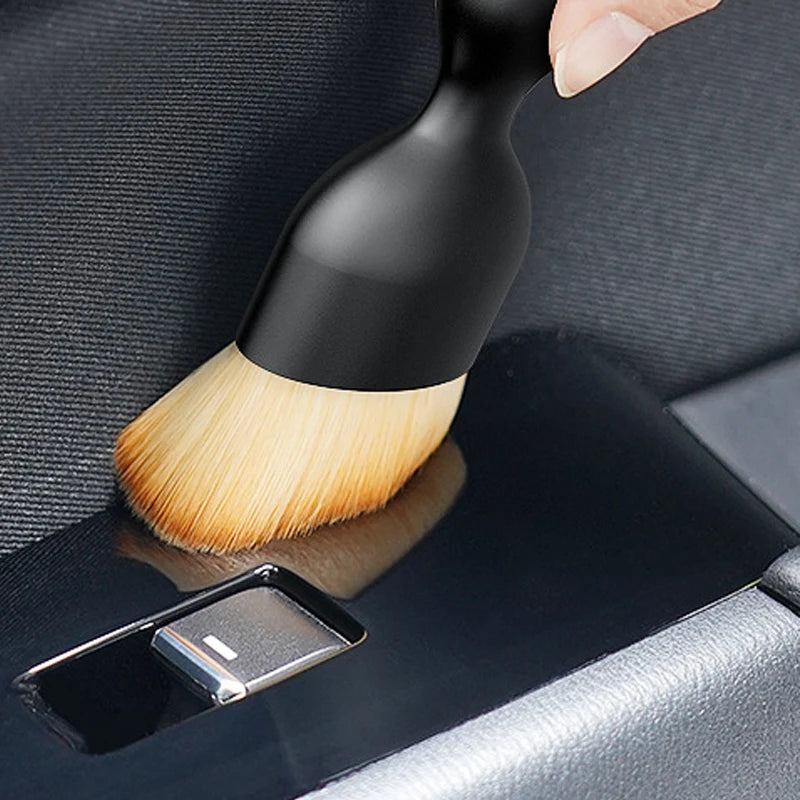 Car Air Vent Cleaning Soft Brush with Casing Car Interior Cleaning