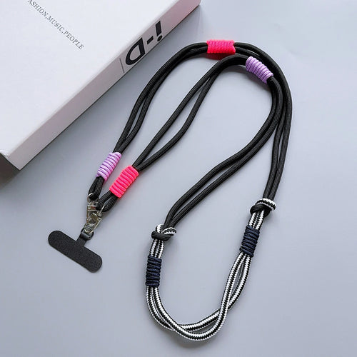 Personalized Trend Double Color Mobile Phone Universal Lanyard