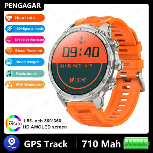 V99 1.85-inch Ultra HD Smart Watch NFC sensing Bluetooth Call 710 Mah