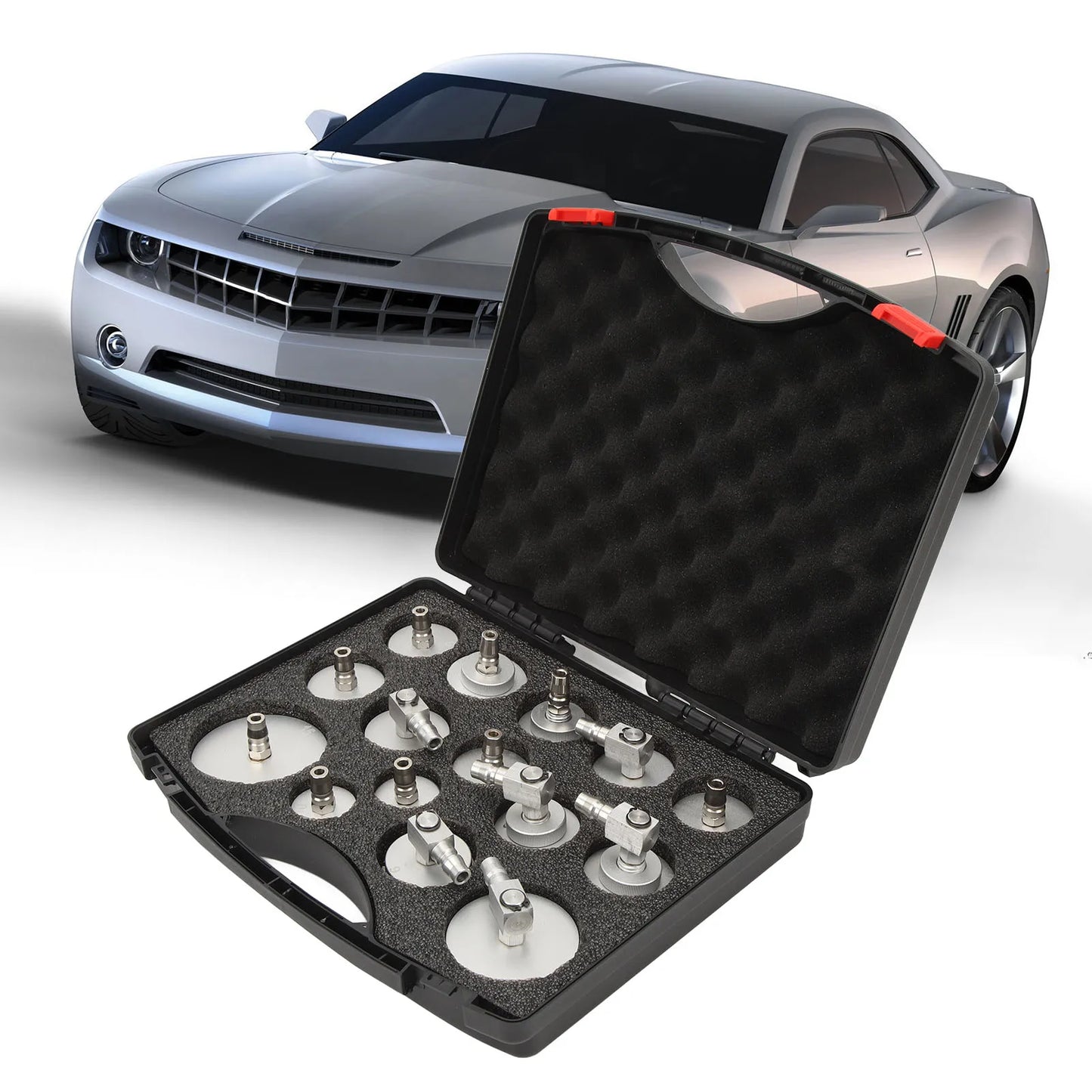 Master Cylinder Adapter Set Brake Fluid Bleeder Adapter Aluminum Alloy