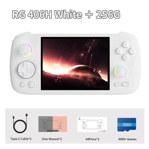ANBERNIC RG406H RG 406H Handheld Game Console 4inch IPS Multi-touch