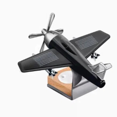 Solar Aircraft Car Perfume Ornament Car Solid Aromatherapy Car