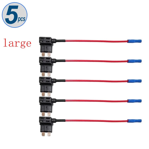 12V 24V Car Fuse Blades Holder Circuit Adapter Protector Splitter ATM