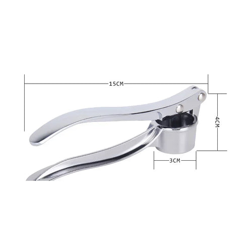 Kitchen Stainless Steel Garlic Smasher Squeezer Manual Press Grinding