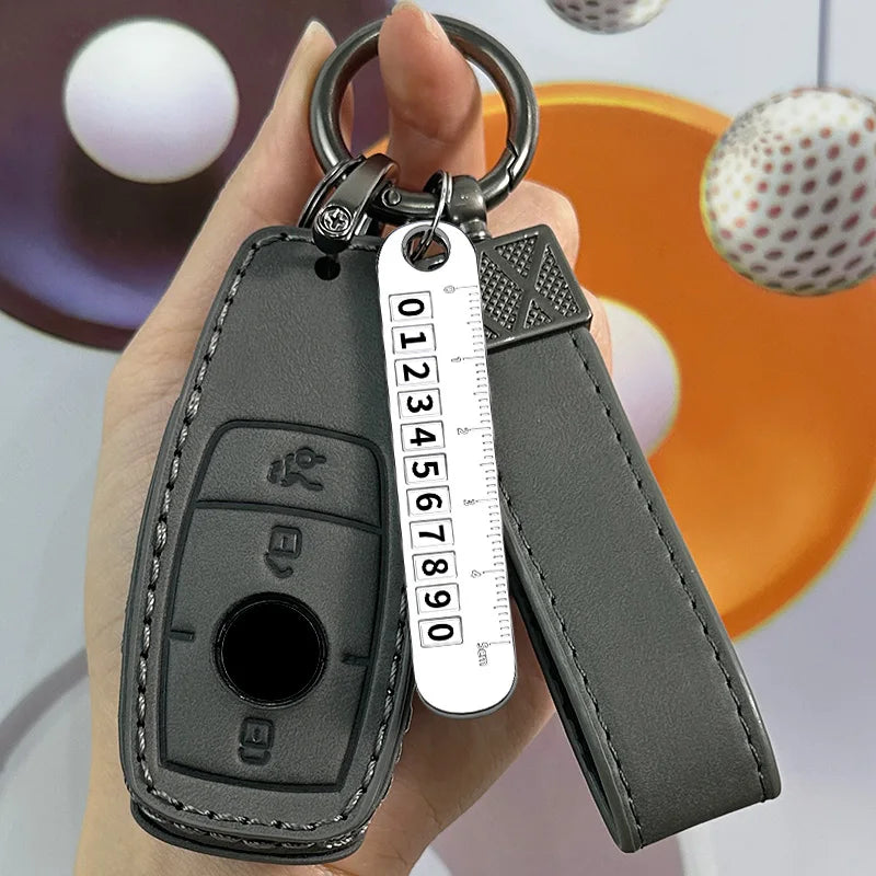 Car Remote Key Case Cover Shell Fob For Mercedes Benz C S Class W206
