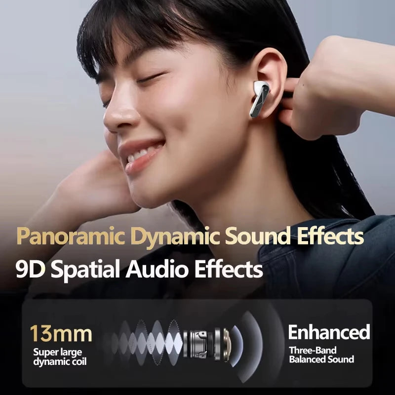 Lenovo LP49 AI Translation Headphones Wireless Bluetooth 5.4 Noise