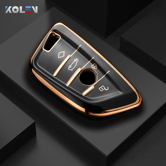 Fashion TPU Car Remote Key Case Cover Shell Fob For BMW X1 X3 X5 X6 X7