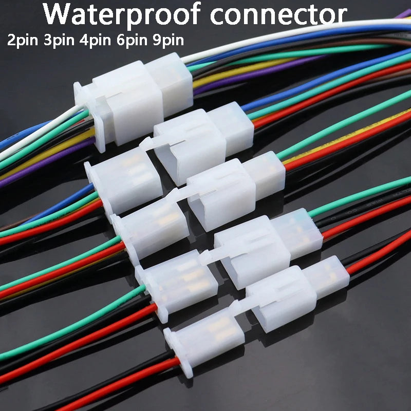 1set 2.8mm 2/3/4/6/9 pin Automotive Quick connection Electrical wire