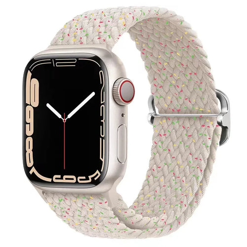 Braided Solo Loop For Apple watch band 45mm 44mm 40mm 49mm 38 41mm