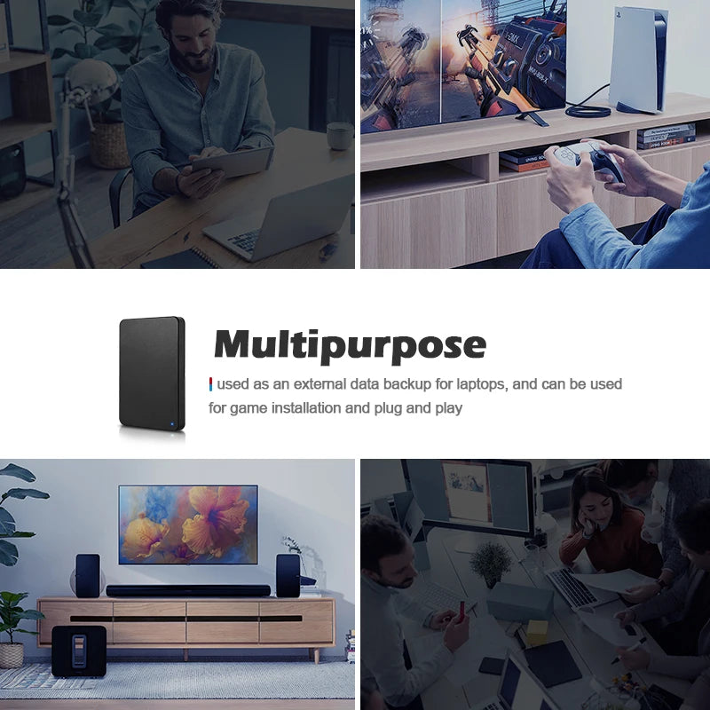 1TB HD External Hard Drive 250GB 320GB 500GB 640GB 720GB Portable Hard