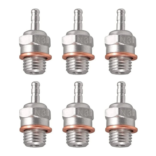 2pcs 6pcs N3 N4 #3 #4 Hot Spark Glow Plug Replace OS for Traxxas