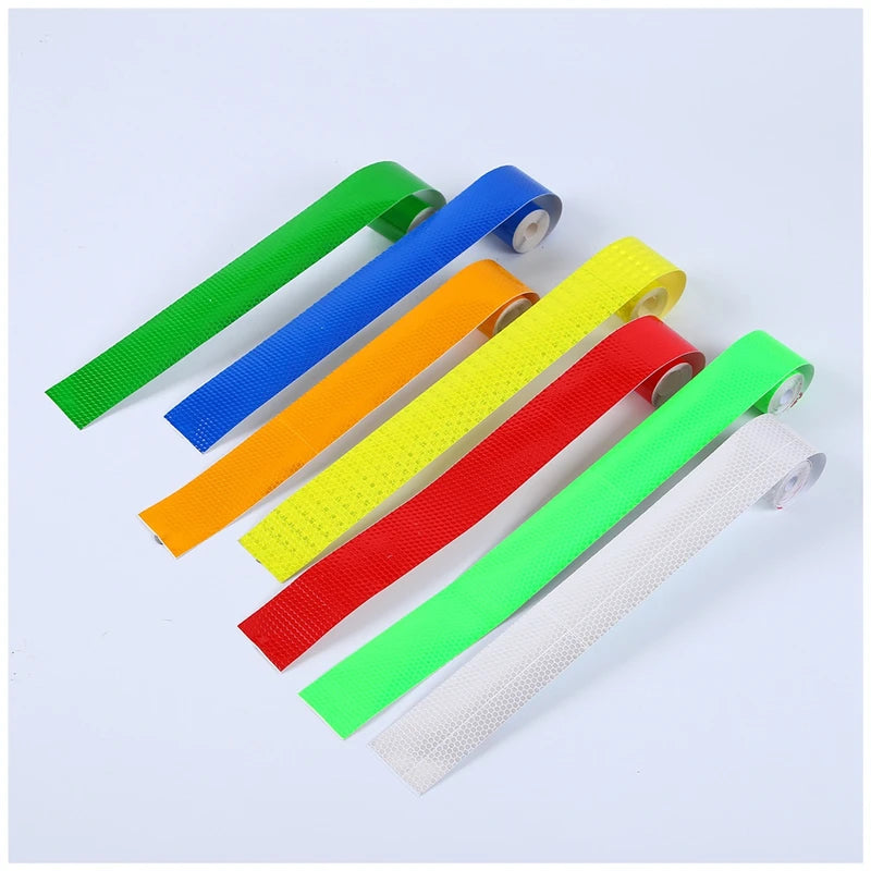 5cmX3m Car Reflective Tape Warning Light Reflector Protective Sticker