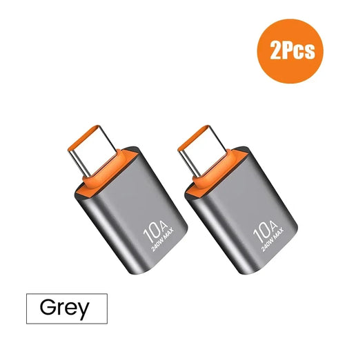10A USB 3.0 Type C Adapter TypeC Female To USB Male Converter Fast