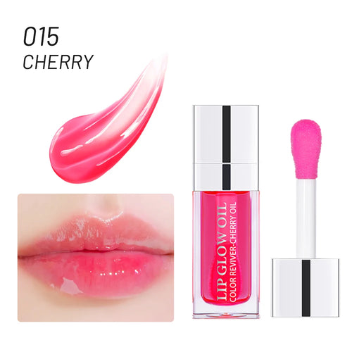 Crystal Jelly Moisturizing Lip Oil Plumping Lip Gloss Makeup Sexy