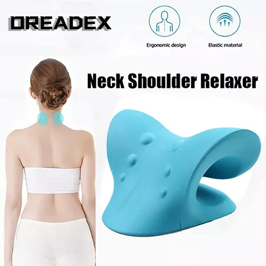 OREADEX Massage Pillow Relieve Pain Spine Correction Neck Shoulder