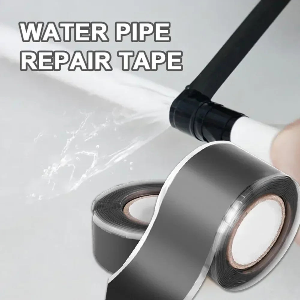 Waterproof Tape,Silicone Self Adhesive Tape, Waterproof, Grey,