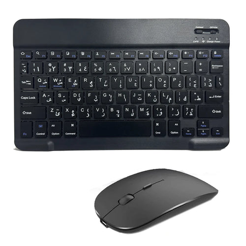 Spanish French Bluetooth Wireless Keyboard Azerty Russian Korean For