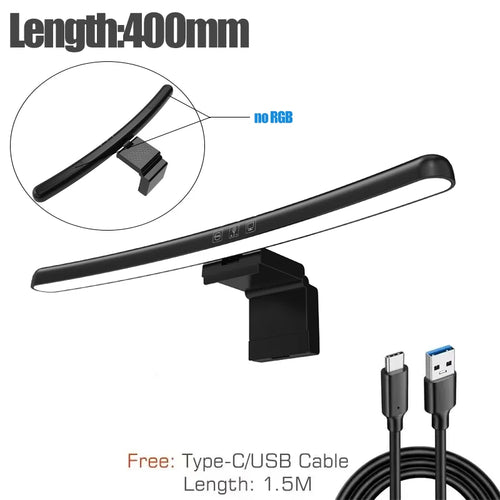 LED Computer Monitor Light Bar Stepless Dimming Hanging Light RGB Game