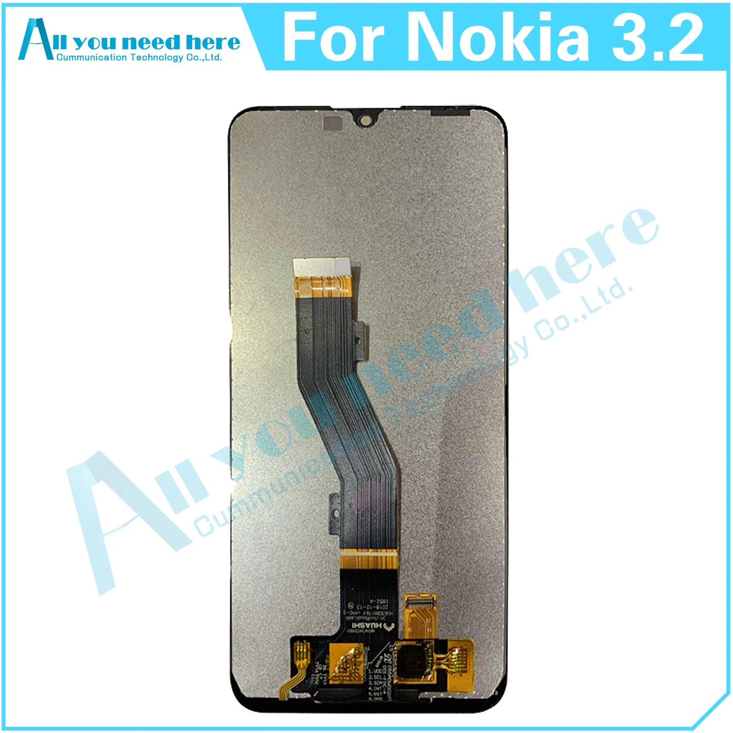 LCD Display Touch Screen Digitizer Assembly Replacement, Nokia 3.2