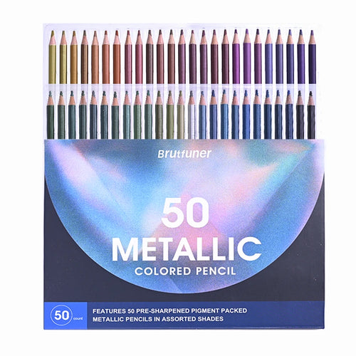 Brutfuner 48/72/120/150/160/180Colors Pencils Professional Oil Wood