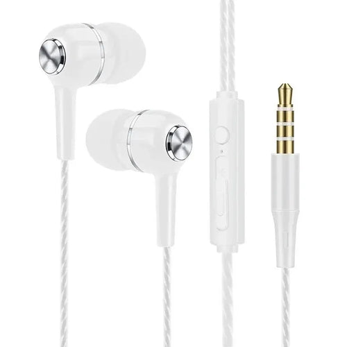 3.5mm Wired Earphone In Ear Headset HIFI Heavy Bass Earbuds Monitor