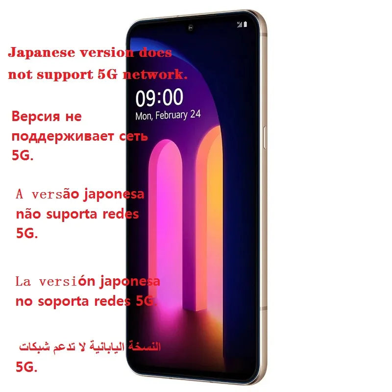 Original Unlock LG V60 ThinQ Dual-Screen V600AM/ V600TM /V600VM 6.8