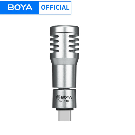 BOYA BY-P4U Omnidirectional Condenser Plug and Play Microphone Type-C
