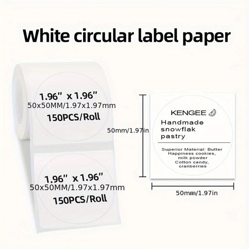 Mini Portable Wireless Label Printer - Wireless Function, Thermal